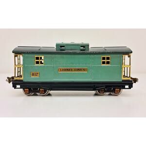 Lionel Prewar O 817 Caboose Green